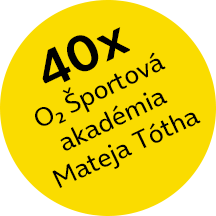 40x O2 Športová akadémia Mateja Tótha